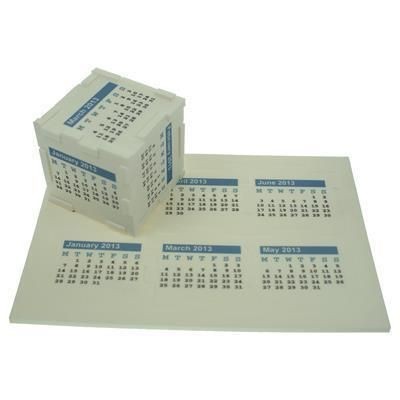 SNAFOOZ LARGE FOAM CUBE CALENDAR PUZZLE