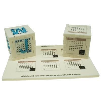 SNAFOOZ MEDIUM FOAM CUBE CALENDAR PUZZLE