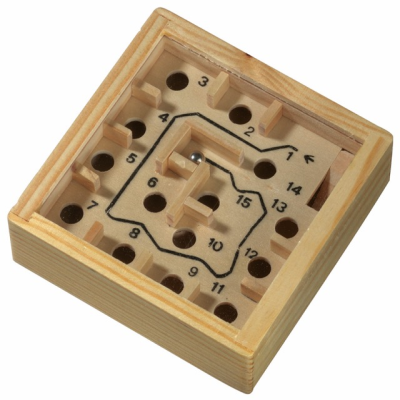 WOOD LABYRINTH GAME LOST