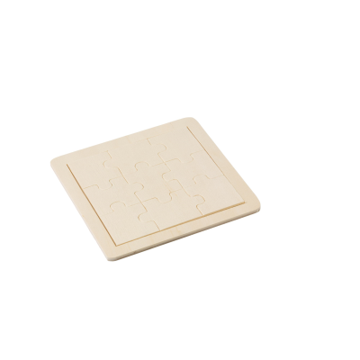 WOOD NINE PIECE PUZZLE in Wood