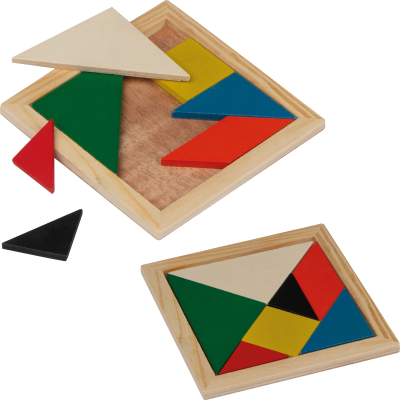 WOOD PUZZLE PORTO in Multicoloured 