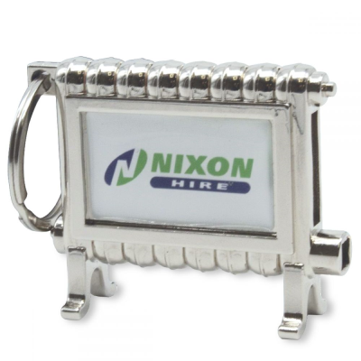 VINTAGE RADIATOR KEYRING (UK STOCK)