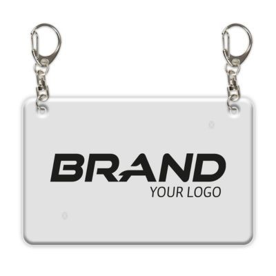 REFLECTIVE BICYCLE LICENSE PLATE