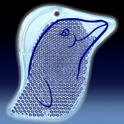 SAFETY REFLECTOR BIRD OR DOLPHIN SHAPE
