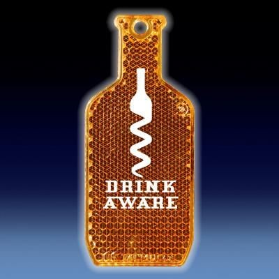 SAFETY REFLECTOR BOTTLE SHAPE