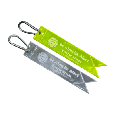 TAG REFLECTIVE KEYRING
