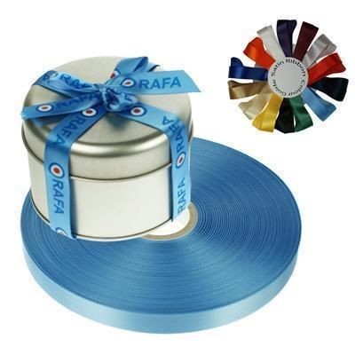 15MM SINGLE FACED WOVEN EDGE SATIN RIBBON