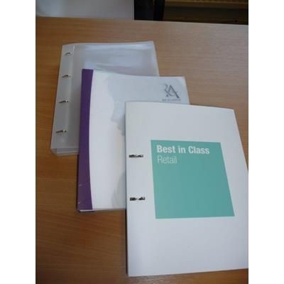 A4 POLYPROPYLENE RING BINDER