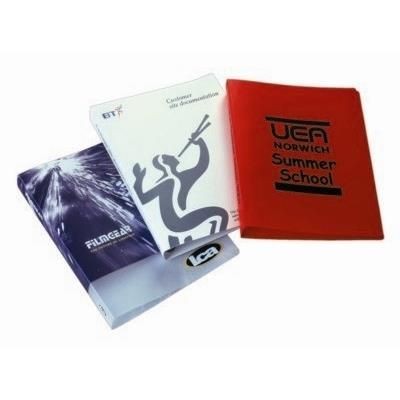 RING BINDER in Frosted Clear Transparent or White