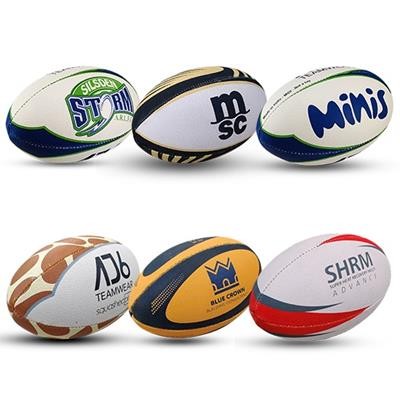 RUBBER PROMOTIONAL RUGBY BALL