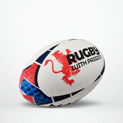 SIZE 4 RUBBER RUGBY BALL