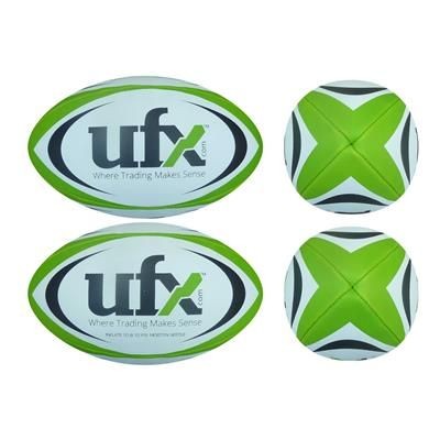 SIZE 5 PVC RUGBY BALL, FULL SIZE RUGBY BALLS SMOOTH FINISH PVC