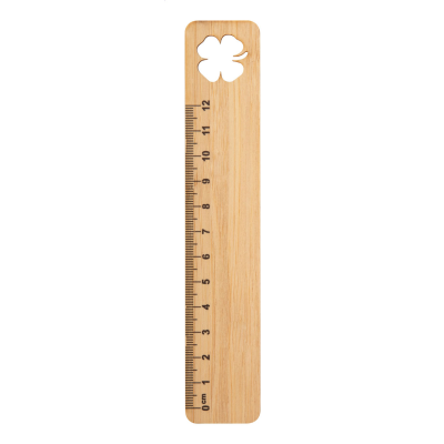 BAMBOO RULER, CLOVER in Natural