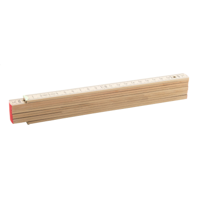 FOLDING RULER in Natural
