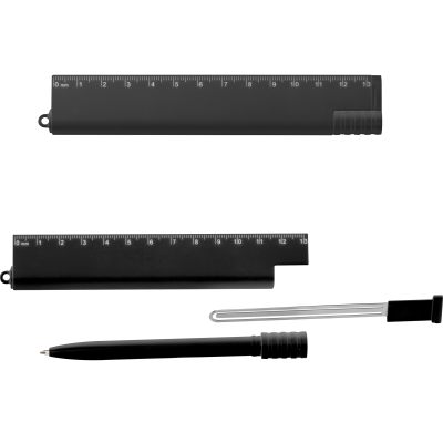MULTIFUNCTION RULER MANILA in Black 
