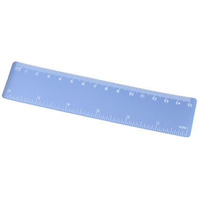 ROTHKO 15 CM PLASTIC RULER in Frosted Blue