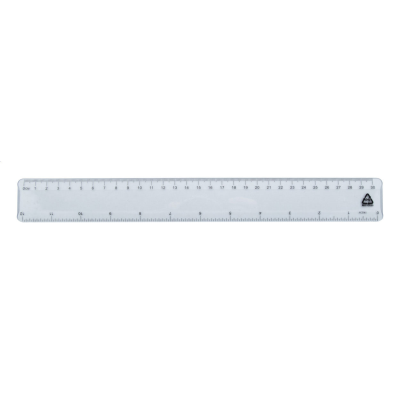 RPS RULER in Clear Transparent
