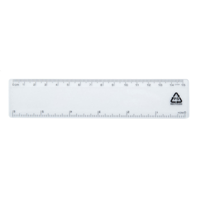 RPS RULER in Clear Transparent