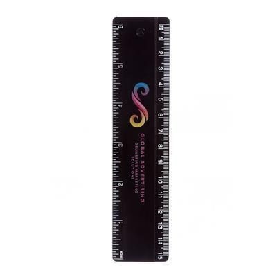 SOLID COLOUR PLASTIC 15CM RULER
