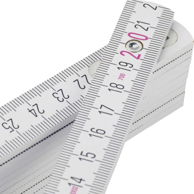 STABILA FOLDING RULER (2M) in White