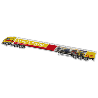 TAIT 30CM LORRY-SHAPED RECYCLED PLASTIC RULER
