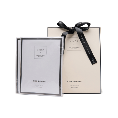 VINGA x TGL SCENTED SACHET in White, Black