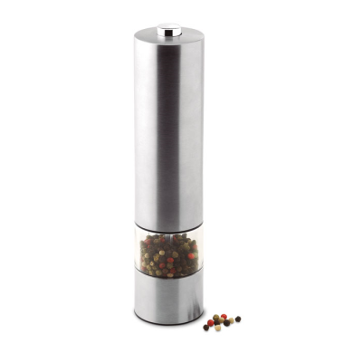 ELECTRIC SALT OR PEPPER MILL in Silver