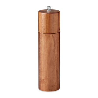 PEPPER GRINDER in Acacia Wood in Brown