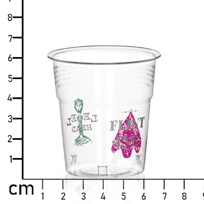 100ML (4OZ) FULL-COLOUR PRINTED TASTER CUP FOR HIGH VOLUME BRAND ACTIVATIONS