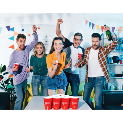 RED PARTY CUP (340ML & 12OZ)