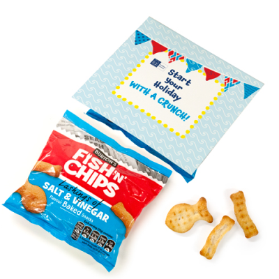 FISH N CHIPS BISCUIT BAG