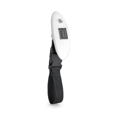 CHECKIN MINI DIGITAL LUGGAGE SCALE in ABS in White
