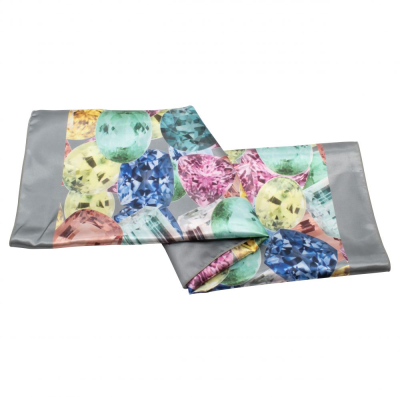 EXPRESS PRINTED POLYESTER SCARF 