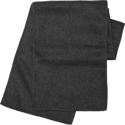 FLEECE SCARF in Black