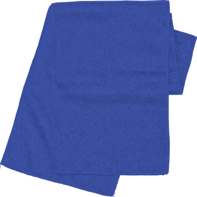 FLEECE SCARF in Cobalt Blue