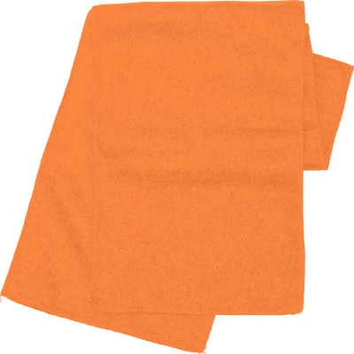 FLEECE SCARF in Orange