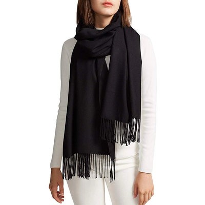 LADIES WINTER CASHMERE SCARF with Tassel