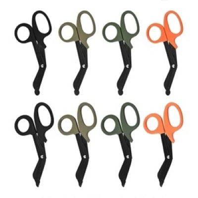 MULTIFUNCTION STAINLESS STEEL METAL RESCUE BANDAGE SCISSORS
