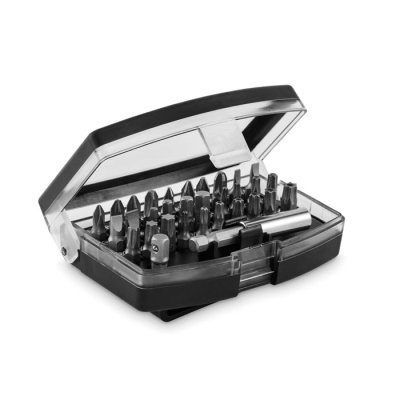 32 PCS SCREWDRIVER BIT SET in Black