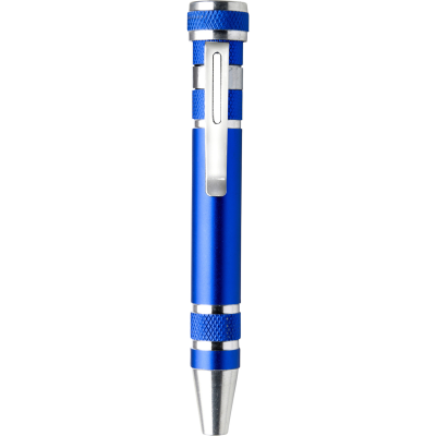 PEN SHAPE SCREWDRIVER SET in Cobalt Blue