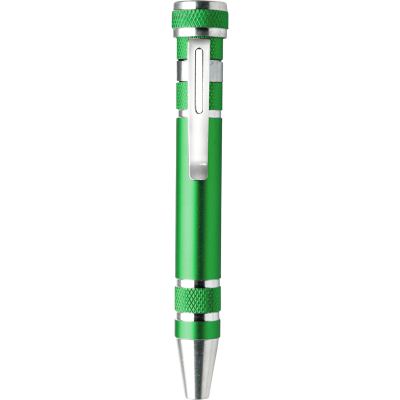 PEN SHAPE SCREWDRIVER SET in Pale Green
