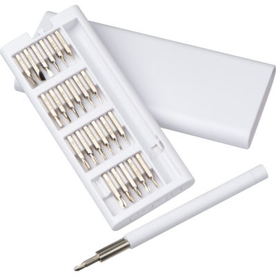 SCREWDRIVER SET in White