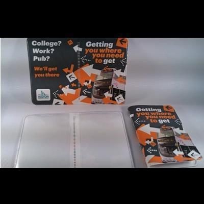 FULL COLOUR DIGITAL PRINTED PVC BUS PASS HOLDER