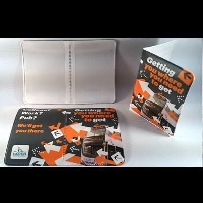 FULL COLOUR DIGITAL PRINTED PVC BUS PASS HOLDER