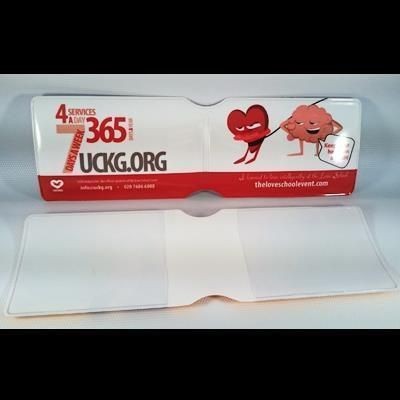 FULL COLOUR DIGITAL PRINTED PVC MINI OYSTER STYLE TRAVEL CARD HOLDER
