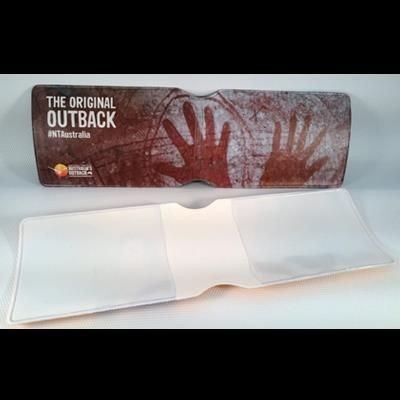 FULL COLOUR DIGITAL PRINTED PVC MINI OYSTER STYLE TRAVEL CARD HOLDER