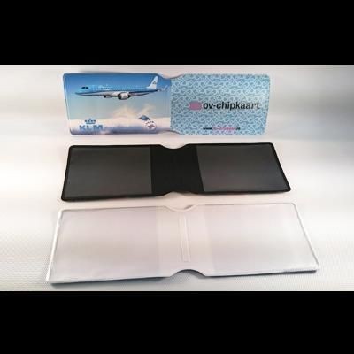 FULL COLOUR DIGITAL PRINTED PVC MINI OYSTER STYLE TRAVEL CARD HOLDER