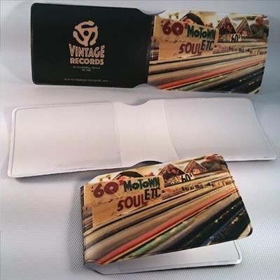 FULL COLOUR DIGITAL PRINTED PVC STANDARD OYSTER STYLE CARD HOLDER