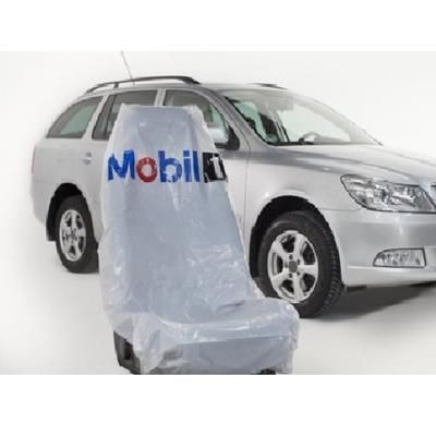 DISPOSABLE CAR SEAT COVER HEAVY DUTY in White 