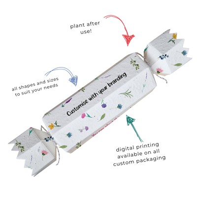 PLANTABLE SEEDS PAPER CHRISTMAS CRACKER